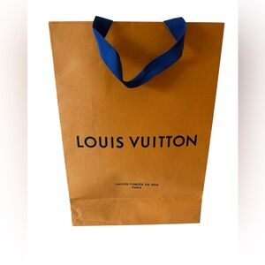 Louis Vuitton Orange paper Bag